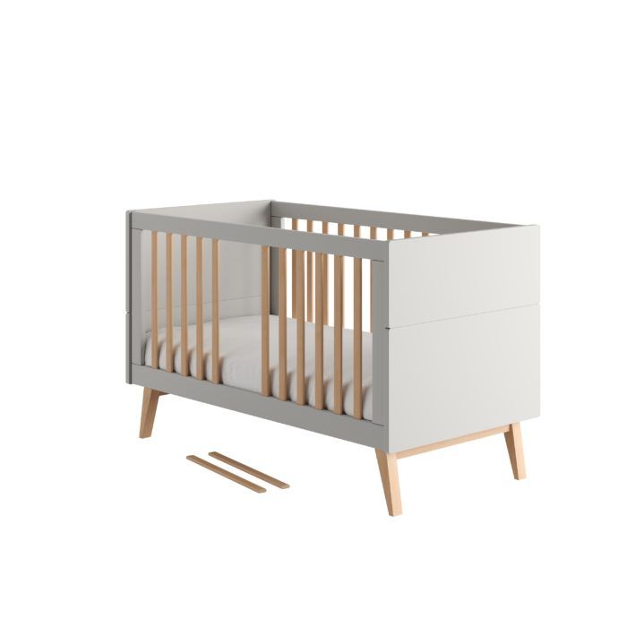 Cuna para bebés 140x70 (Colección Classy Gray)
